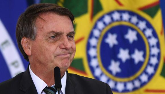 El presidente de Brasil, Jair Bolsonaro, se niega a reconocer la gravedad de la pandemia de coronavirus. (EVARISTO SA / AFP).