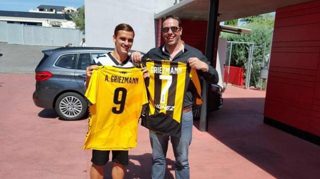 Antoine Griezmann se convirtió en socio del Peñarol de Uruguay - 2