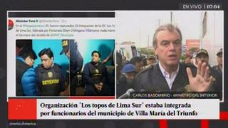 “Alcalde de Villa María del Triunfo formaría parte de banda”