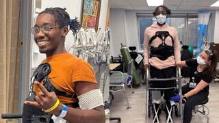 Caminó un año después de quedar paralítico en un accidente de bicicleta: la historia de Cory Moses
