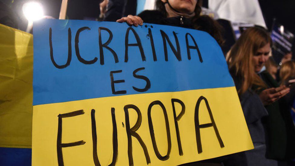 Ukraine's rapprochement with Europe is not well seen by Putin.  (GETTY IMAGES).