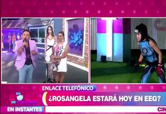 Rosángela Espinoza molesta porque no la llamaron de EEG: “Tienen a sus engreídas de siempre”