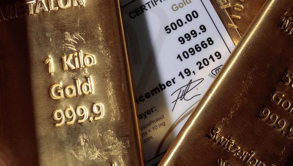El precio del oro revalida este martes 9 de abril máximos históricos, por encima de los 2.365 dólares la onza | Foto: AFP / Archivo referencial