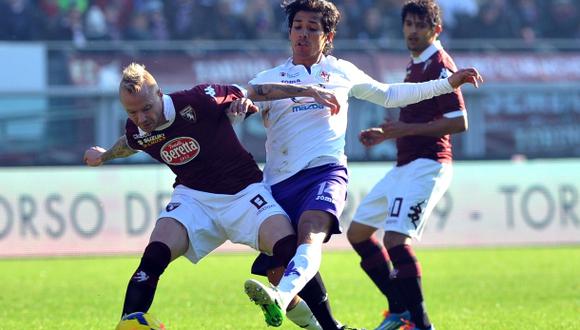 Fiorentina de Juan Manuel Vargas empató 0-0 con Torino