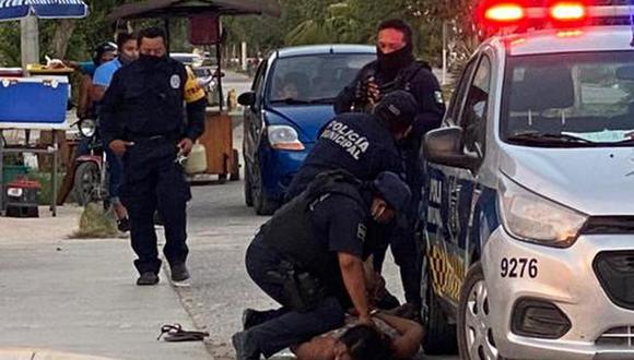 Victoria Esperanza Salazar fue intervenida por la policía mexicana el pasado sábado en Tulum. (El Universal de México, GDA).