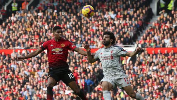 Manchester United recibe este domingo (09:05 am. / EN VIVO ONLINE vía DirecTV Sports) a Liverpool en Old Trafford, por la jornada 27º de la Premier League. (Foto: AP)
