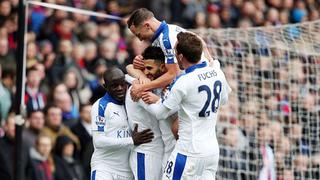 Leicester ganó 1-0 a Crystal Palace y sigue líder en Premier
