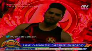 "Combate": Rafael Cardozo será el capitán del equipo rojo