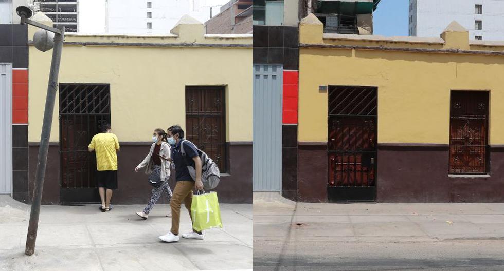 La Municipalidad de Breña retiró un peligroso poste del jirón Castrovirreyna tras la denuncia de El Comercio. (Fotos: Francisco Neyra y Lino Chipana/GEC)