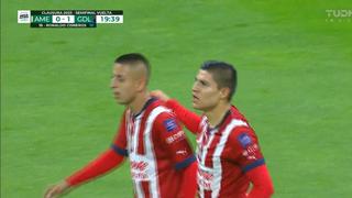 Gol de Ronaldo Cisneros: Chivas derrota 1-0 a América en el estadio Azteca por Liguilla MX | VIDEO
