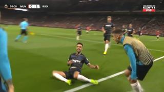 Gol de Brais Méndez para el 1-0 de Real Sociedad vs. Manchester United | VIDEO