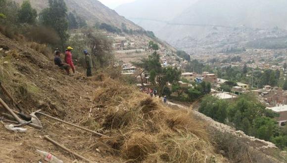 Huarochirí: desalojaron a invasores de sitio arqueológico