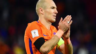 Robben anunció su retiro de la selección de Holanda