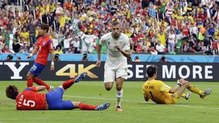 Argelia venció 4-2 a Corea y sueña con octavos del Mundial