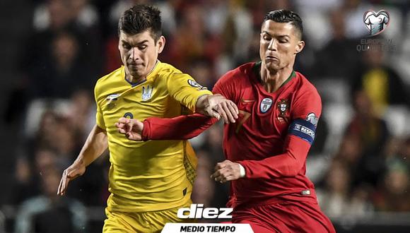 Portugal - Ucrania: chocan este viernes (2:45 p.m. EN VIVO vía DirecTV Sports) en el estadio de Lisboa, con el regreso de Cristiano Ronaldo al seleccionado luso. (Foto: Diario Diez)