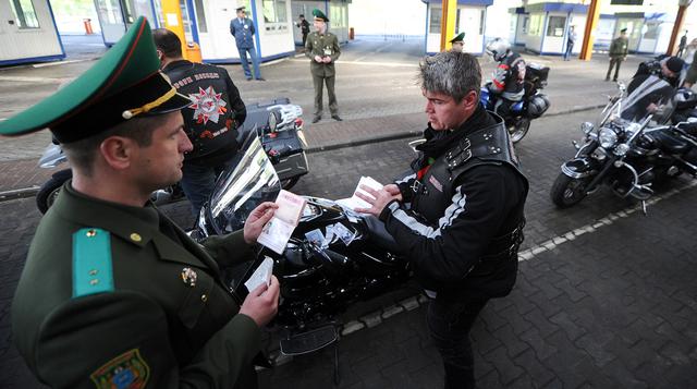 Polonia impidió la entrada a 10 motociclistas leales a Putin - 7