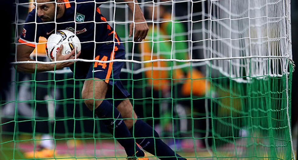 Claudio Pizarro la sigue rompiendo en la Bundesliga. (Foto: Getty Images)