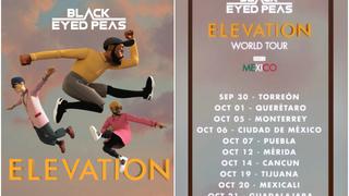 Black Eyed Peas en México: Fechas, ciudades, precios y dónde comprar boletos para “Elevation World Tour 2023″