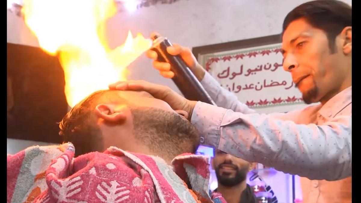 Peluquero utiliza fuego para crear peinados geniales [VIDEO] | VIU | EL  COMERCIO PERÚ