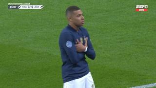 Gol de Mbappé con Francia: anotó el 1-0 sobre Austria en la Nations League | VIDEO