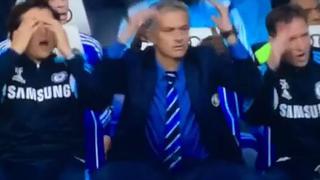 Diego Costa falló increíble ocasión de gol y Mourinho 'desmayó'