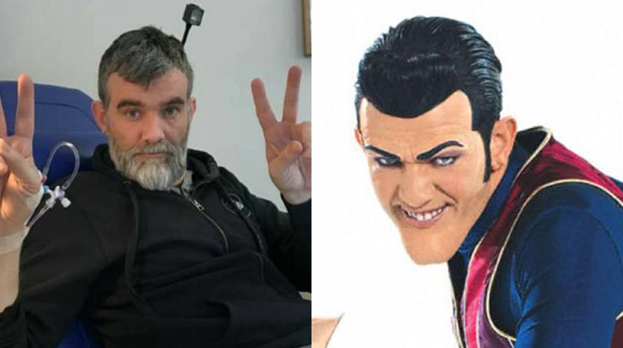 Tobbie Rotten. Stefan Karl Stefansson, actor de "Lazy Town", se mantuvo con buen ánimo hasta sus últimos días. (Fotos: Difusión/ Instagram)