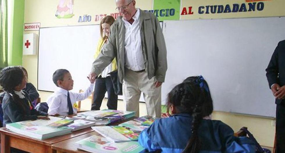 PPK se comprometió a reinsertar el curso de Geografía en el Currículo escolar. (Foto: Andina)