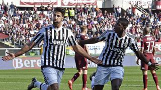 Juventus goleó 4-1 a Torino y sigue como líder de la Serie A
