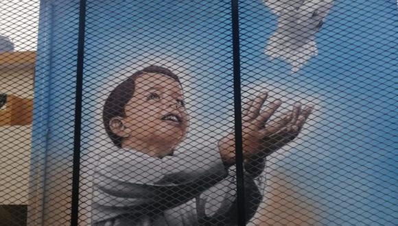 Estos murales son pintados por internos de las cárceles del Perú. (Foto: INPE)