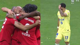 Goles de Torres y Zendejas para el 1-1 en el América vs. Toluca por las semifinales de la Liga MX  | VIDEO