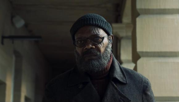 Samuel L. Jackson se luce en su papel como un Nick Fury más anciano y que ya no es el mismo después del 'blip' o chasquido de Thanos en "Secret Invasion". (Foto: Marvel)