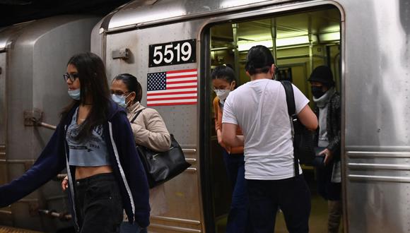 Tiroteo en el Metro de Nueva York deja a un herido en el pecho por bala. (Foto referencial, ANGELA WEISS / AFP).