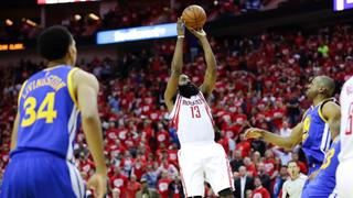 NBA: sin Curry, Warriors cayeron ante Rockets por un punto