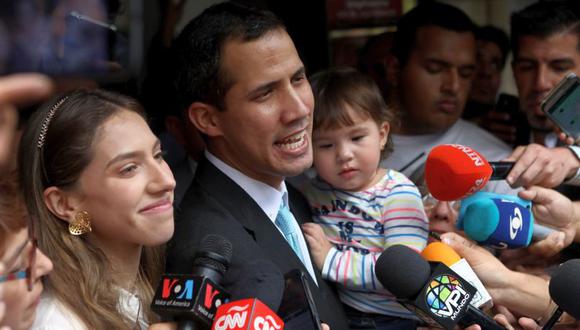 El pasado lunes, el Grupo de Lima ya denunció que había "informaciones serias y creíbles" de amenazas contra Guaidó y su familia. (Foto: EFE)