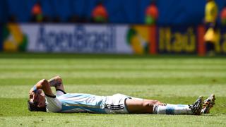 Argentina vs. Bélgica: un Di María frustrado salió del partido