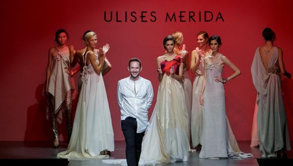 Ulises Mérida, al rojo vivo en la Semana de la Moda de Madrid