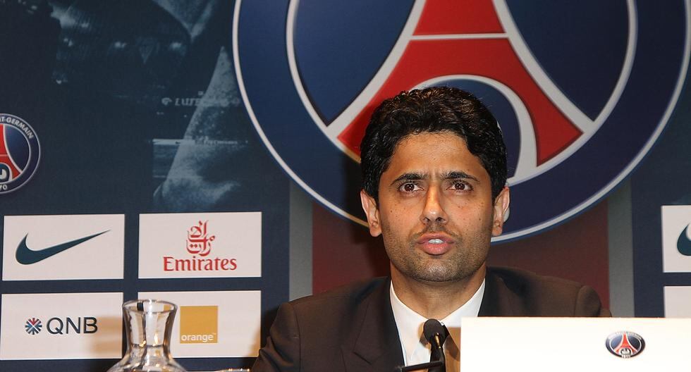 Nasser Al-Khelaïfi se pronunció acerca del futuro de Unai Emery al mando del PSG. (Foto: Getty Images)