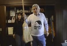 Fernando Olivera se suma a la marcha en contra de Keiko Fujimori