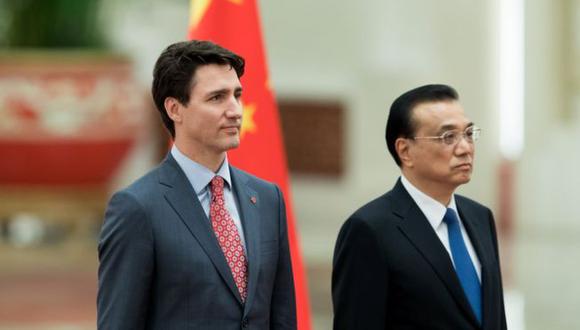 Un experto entrevistado por la BBC le sugiere a Justin Trudeau que hable por teléfono con el primer ministro chino, Li Keqiang, para discutir directamente la disputa de Huawei. (Getty Images vía BBC)