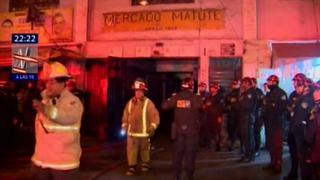 La Victoria: reportan incendio en mercado Matute