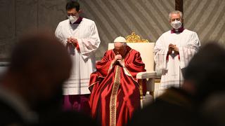 “El mundo está en guerra ”, lamenta el papa Francisco 