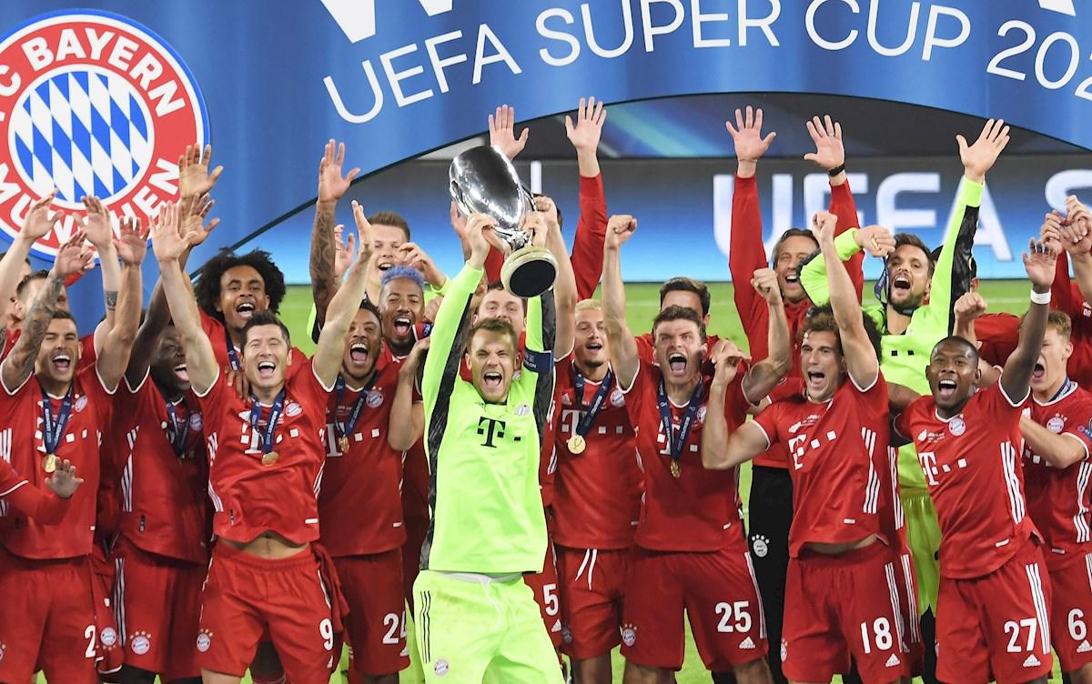 Bayern Múnich vs. Sevilla: las mejores imágenes que dejó el duelo por la Supercopa de Europa que terminó en manos de los alemanes. (Foto: EFE)