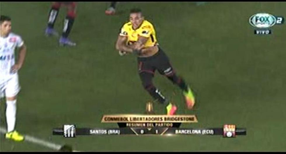 Santos se vio sorprendido por un Barcelona ordenado y eficiente. (Video: Fox Sports 2 - YouTube)
