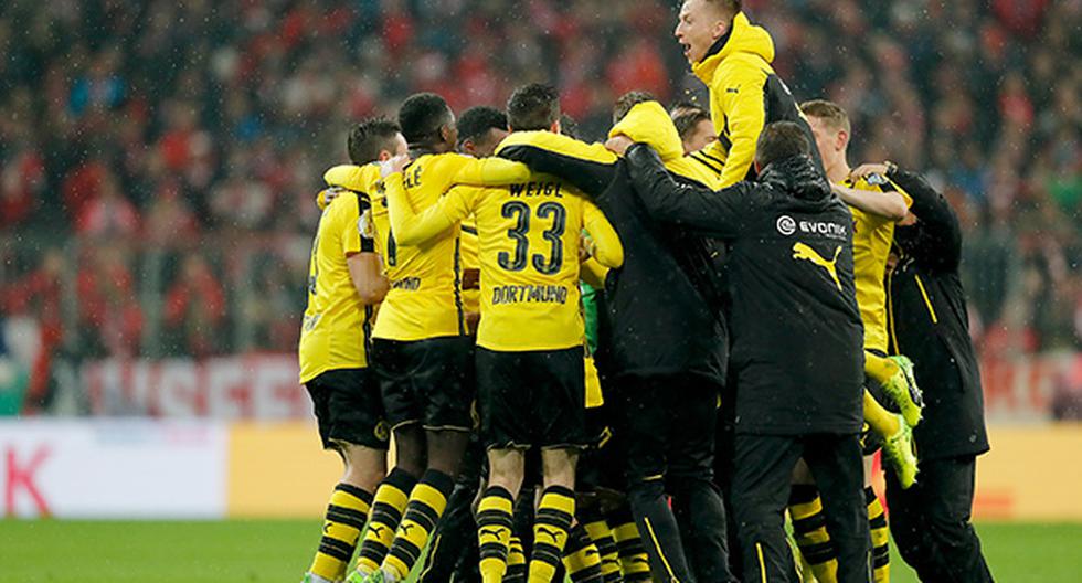 Borussia Dortmund venció 3-2 al Bayern Munich y clasificó a la final de la Copa Alemana. (Foto: Getty Images)