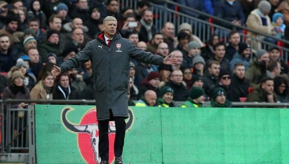 Arsenal cayó sin atenuantes contra el Manchester City por la final de la Copa de la Liga. Arsene Wenger, estratega de los 'gunners' justificó la derrota de esta manera. (Foto: AP)