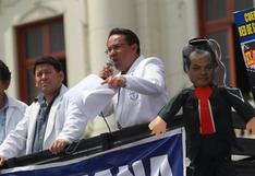 La huelga médica no se ha levantado, confirma el presidente de dicho gremio, César Palomino