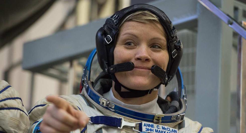 La astronauta Anne McClain, miembro de la expedición 58/59 de la Estación Espacial Internacional (EEI), es acusada de robo de identidad y acceso indebido a registros financieros privados. (Foto: AFP)