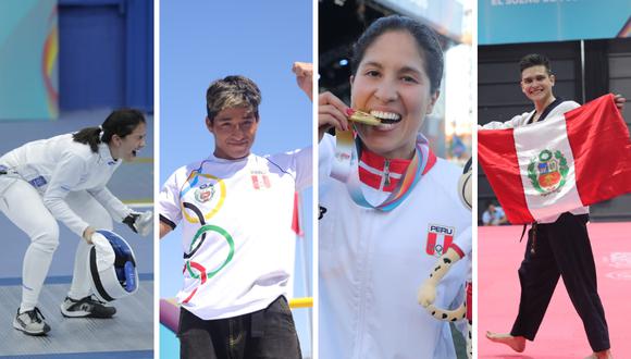 Con cuatro medallas de oro, la delegación nacional ya tiene 17 preseas en total en los primeros días de los Juegos Suramericanos Asunción 2022. (Fotos: IPD)