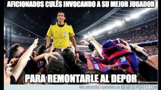 Barcelona: los despiadados memes de la caída ante el Deportivo