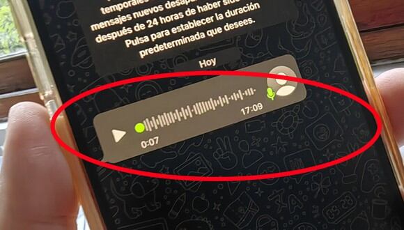 ¿Quieres tener las nuevas notas de voz o mensajes de audio de WhatsApp? Usa estos pasos. (Foto: MAG)